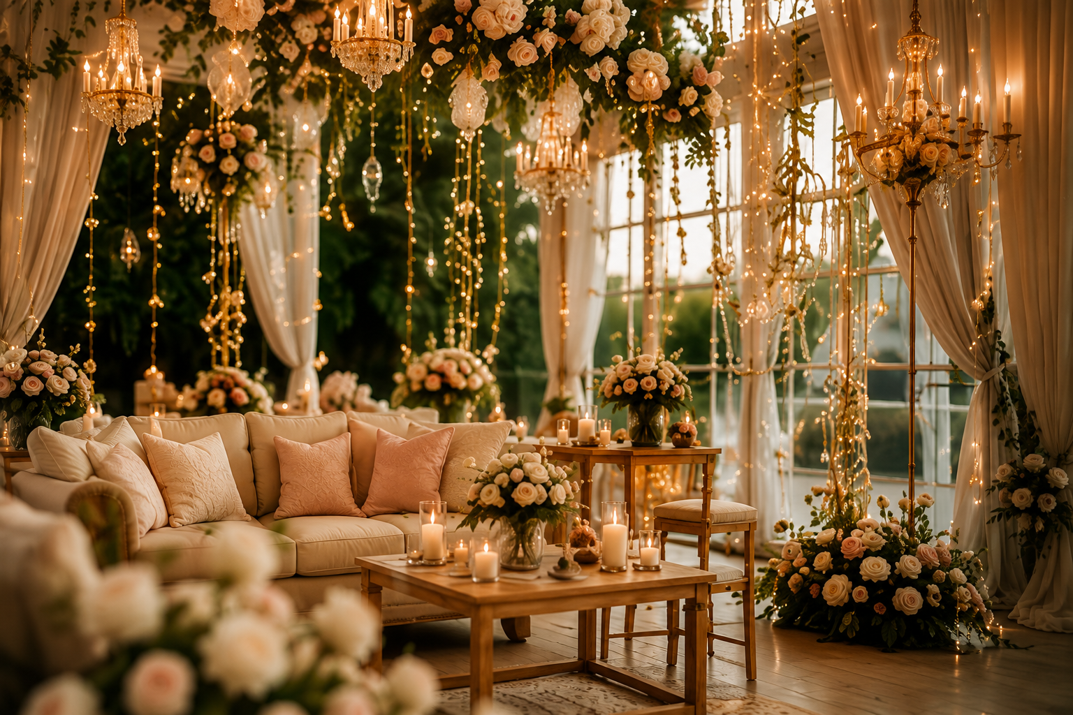 Tia's Creations welcome celebration setup